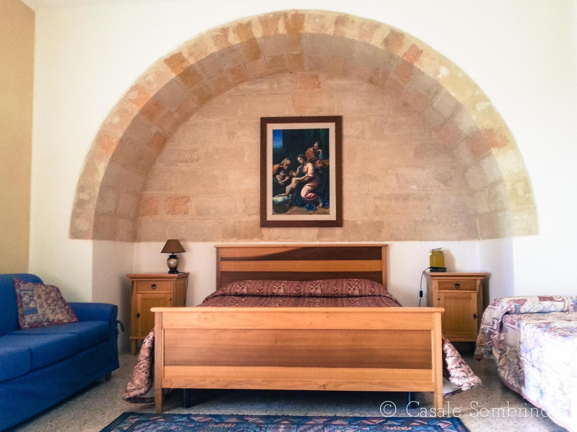 Gasthaus Casale Sombrino Supersano Zimmer foto